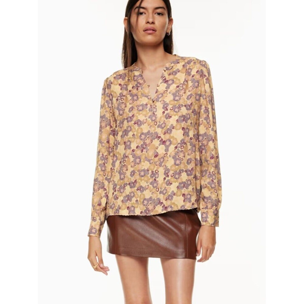 Aritzia Wilfred Ava Blouse XS NWOT
